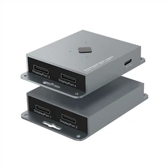 DisplayPort DP1.4 Switcher Box 3 mewn 1 Allan